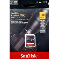 SanDisk Карта памяти SD eXtremePro 300MB/s 128GB