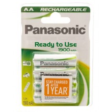 Panasonic Аккумулятор AA 2000 mAh блистер 4шт