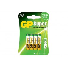 GP Super Батарейка AAA блистер 4 шт