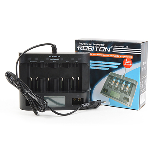 Robiton зарядное устройство MultiCharger LCD 1-6