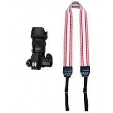 Неопреновый шейный ремень для фотокамеры розовый