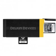 Delkin Devices USB 3.2 CFexpress Type A/SD Card Reader
