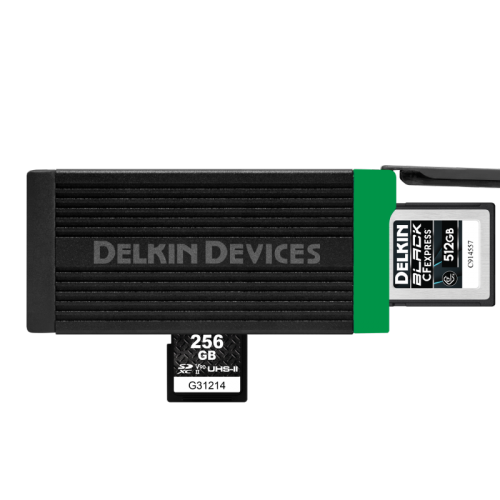 Delkin Devices USB 3.2 CFexpress Type B/SD Card Reader