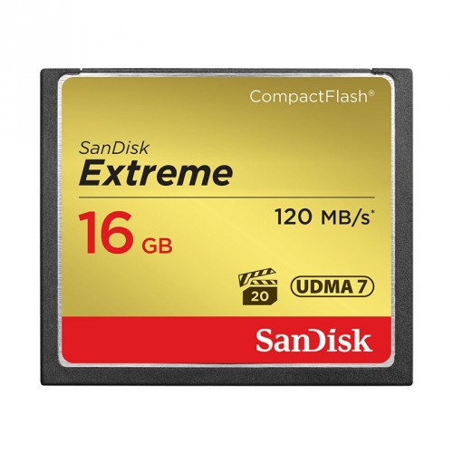 SanDisk Карта памяти CF eXtreme 120mb/s 16GB