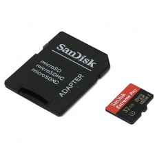 SanDisk Карта памяти microSD eXtremePro 95MB/s 32GB + SD Adapter