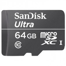 SanDisk Карта памяти microSD Ultra 30MB/s 64GB
