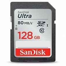 SanDisk Карта памяти SD Ultra 80MB/s 128GB
