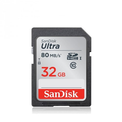 SanDisk Карта памяти SD Ultra 80MB/s 32GB
