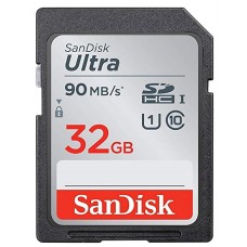 SanDisk Карта памяти SD Ultra 90MB/s 32GB
