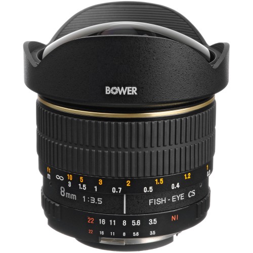 Bower 8mm f/3.5 Fisheye для Nikon
