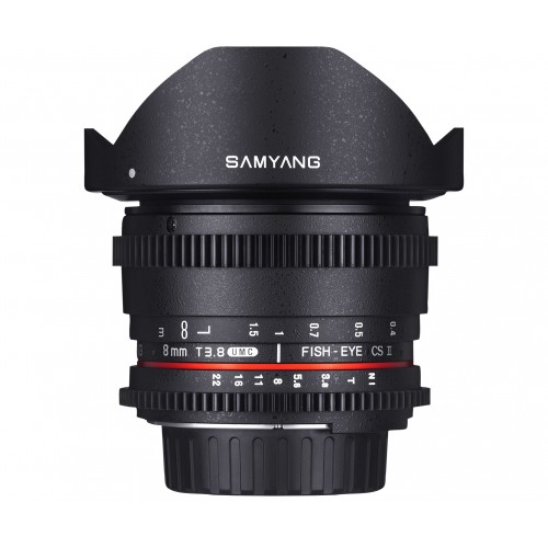 Samyang 8mm T/3.8 Fisheye VDSLR для Nikon