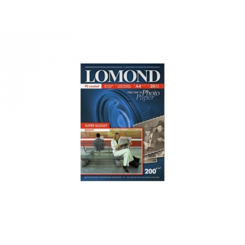 Lomond Премиум супер-глянцевая 10x15 200г/м2 20л